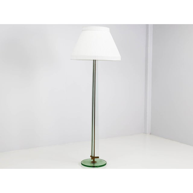 Large Glass Stem Luminator Lamp by Pietro Chiesa for Fontana Arte, 1940s For Sale - Image 9 of 9