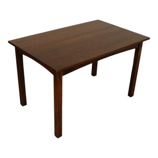 Stickley Mission Collection Small Oak Dining Table For Sale