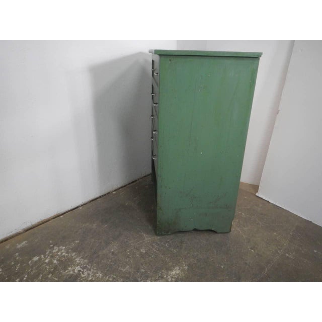 Wood Textile Industry Chest of Drawers, 1960 For Sale - Image 7 of 12