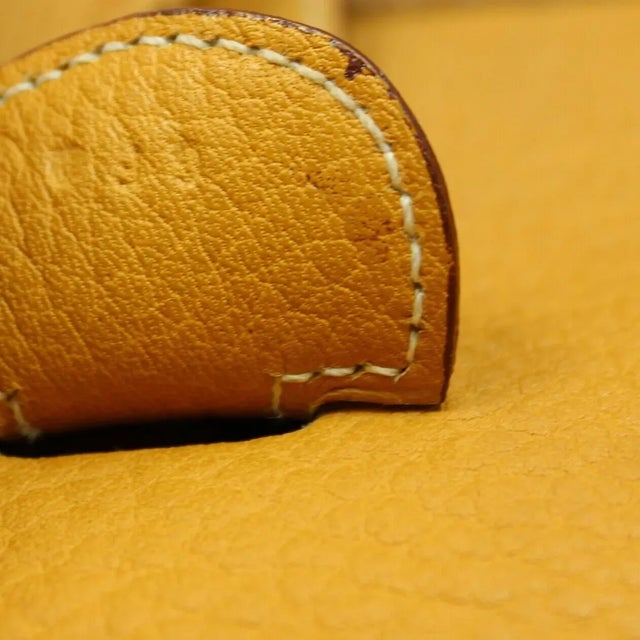 Hermès Hermes Evelyne Dark Tan Clemence Leather GM Handbag Purse For Sale - Image 4 of 8