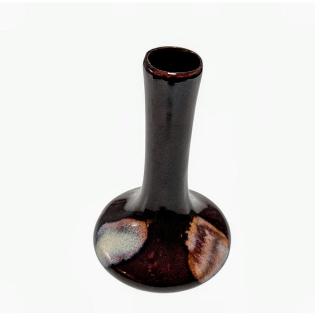 Antique Qing Dynasty Yao Bian Flambe Glazed Oxblood Red Vase For Sale - Image 4 of 11