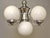 Metal Vintage Bauhaus Glass Chandelier, 1930s For Sale - Image 7 of 11