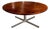 Round Dining Table in Hardwood and Metal, Jorge Zalszupin, 1960s For Sale