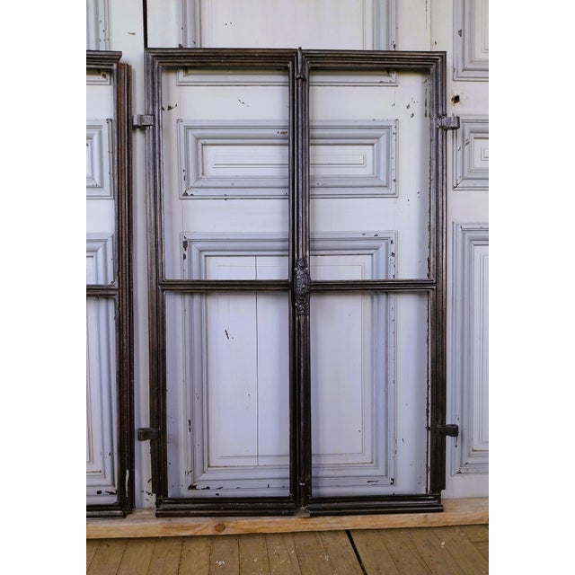 Antique Castle Stained-Glass Window, Set of 3 For Sale - Image 6 of 8