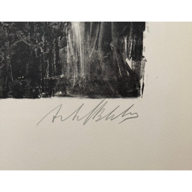 Arbit Blatas, Lithuanian French Artist Arbit Blatas Lithograph Albert Marquet Ecole D'Paris, 1962 For Sale - Image 4 of 6