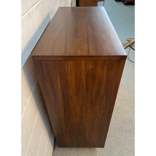 Mid-Century Brutalist Walnut Highboy Dresser by Lane For Sale - Image 12 of 15