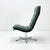 Mid Century dark green Leather Lounge Chair Italy 1980s a stunningly beautiful Danish lounge chair, standing on a 5-star...