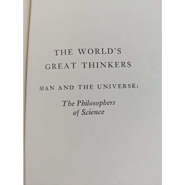 Vintage 1947 Random House “The World’s Great Thinkers” 4-Volume Boxed Set For Sale - Image 11 of 14