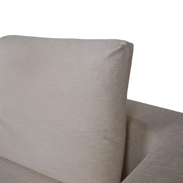 Cream Fabric Three-Seater Sofa from Sabe Italia For Sale - Image 4 of 14