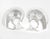 Abstract 1960s Licio Zanetti Murano Clear Glass Fish Sculptures - A Pair For Sale - Image 3 of 10