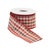 Add a festive touch to your holiday decor with this set of Plaid Holiday Wired Ribbons. Featuring a classic red, white,...