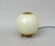 Small Table Lamp in Brass with Beige Overlay Glass, 1930s For Sale - Image 13 of 13