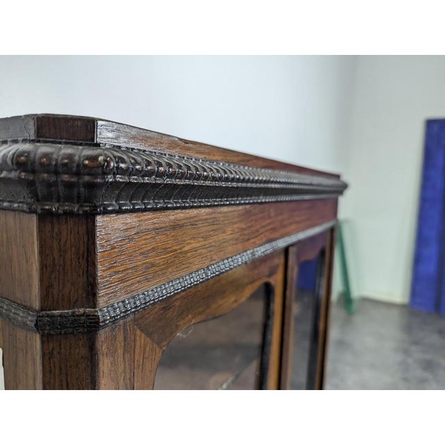 Antique Napoleon III Library in Wood For Sale - Image 5 of 7