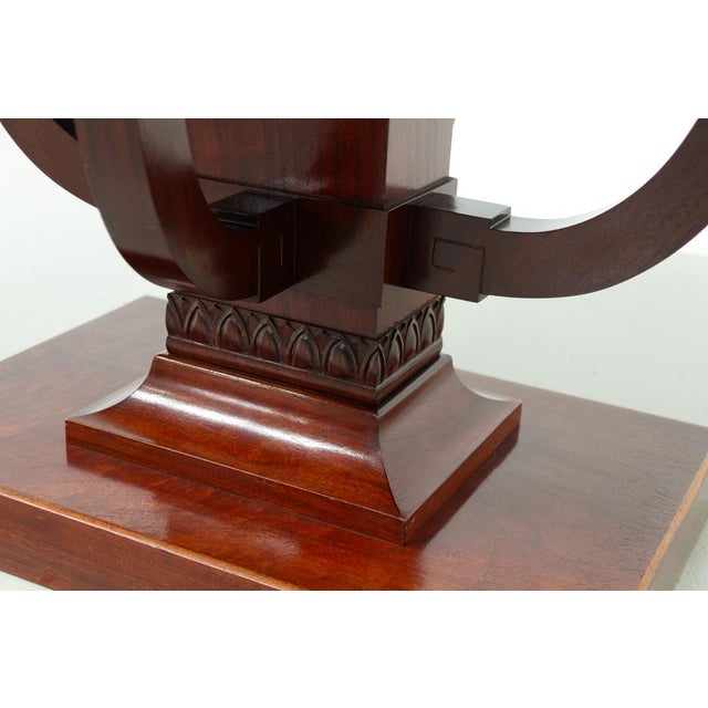 Danish Art Deco Mahogany Center Table, 1920s For Sale - Image 12 of 18