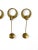 Brass Wall Mounted Candleholders by Arthur Pe, Set of 2 For Sale - Image 9 of 13