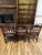 Drexel Set of 6 Vintage Drexel Furniture Co. Jacobean Revival Dining Chairs For Sale - Image 4 of 9
