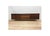 Wall-mounted sideboard by Poul Cadovius from the 1960s. The sideboard consists of one sliding doors cabinet module, one...