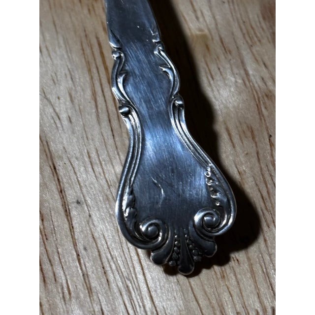 Fessenden 1899 Newport Sterling Silver Serving Spoon For Sale - Image 9 of 9