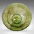 Glass Vintage Mid Century Modern Fruit Bowl, Continental, Art Glass Serving Dish, 1970 For Sale - Image 7 of 12
