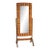 19th Century Aesthetic Movement Style Faux Bamboo & Brass Detail Cheval Floor Mirror For Sale