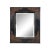 Copper Sarreid Ltd. Large Handmade Embossed Copper and Sterling Silver "Espuma" Mirror For Sale - Image 8 of 8