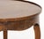 Wood Italian Circular Walnut Occasional Table For Sale - Image 7 of 7
