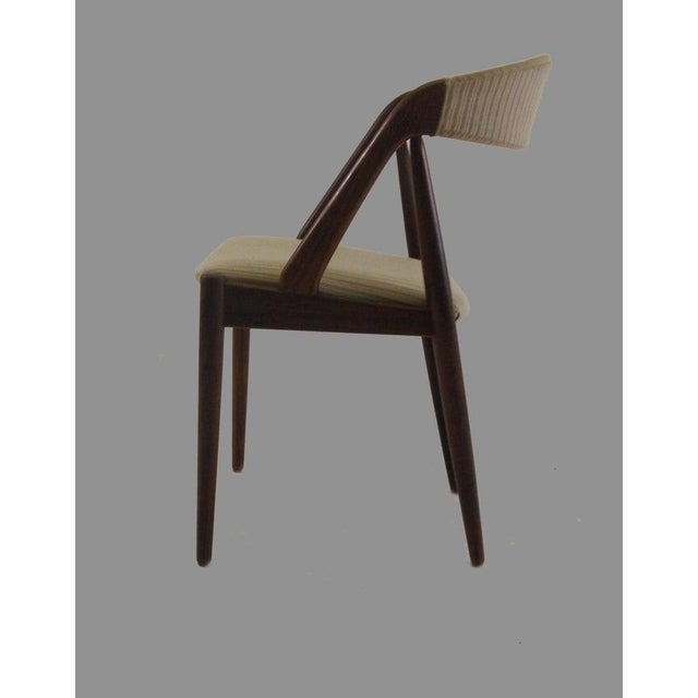 Wood Mid-Century Teak Dining Chairs by Kai Kristiansen, Restored with Customizable Reupholstery, 1960s, Set of 12 For Sale - Image 7 of 11
