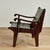 Black Set of Three Modern Rosewood Safari Chairs by Angel Pazmino For Sale - Image 8 of 18