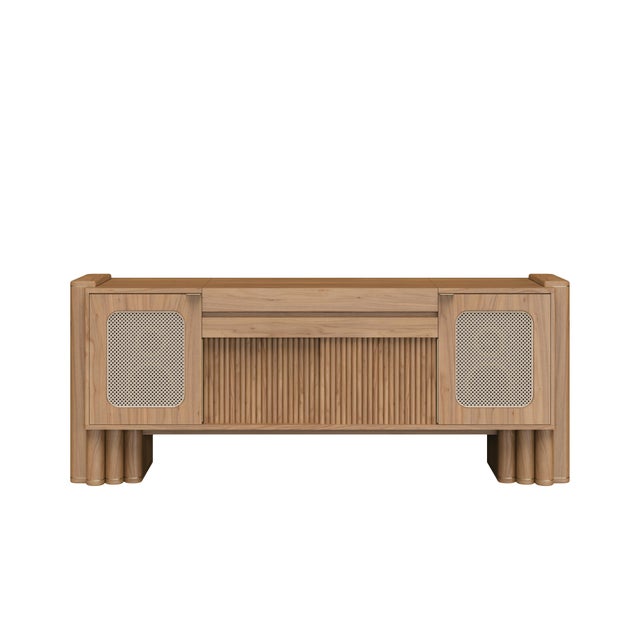 Ronnie Vinyl Sideboard by Wood Tailors Club For Sale - Image 13 of 18