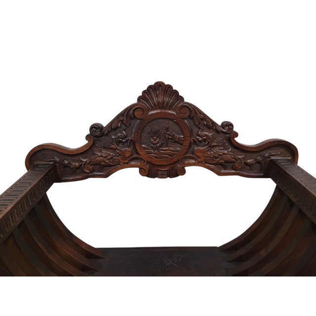 Early 19th Century Savonarola Chair For Sale - Image 4 of 12