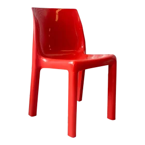 Magistretti Selene Style Molded Plastic Chair by Polyform
