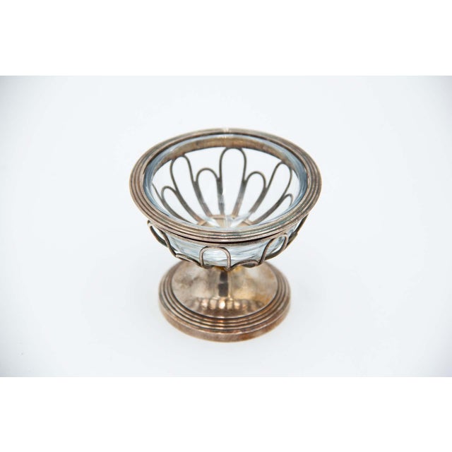 American Salt Shaker with Openwork Silver Structure For Sale - Image 3 of 3