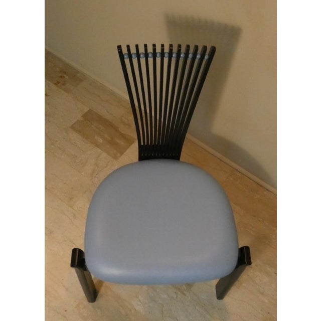 Blue Totem Chairs by Torstein Nilsen for Westnofa, Norway, 1980s, Set of 2 For Sale - Image 8 of 15