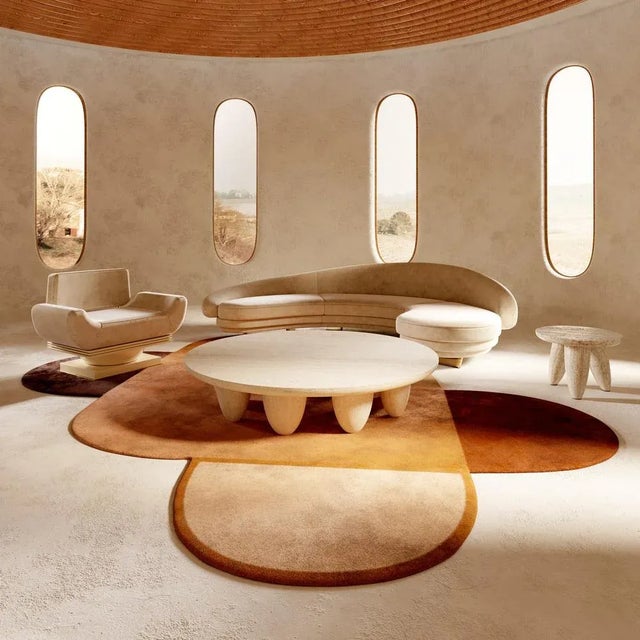 Tapis Shaped #05 Modern Eclectic Rug by TAPIS Studio, 2010s For Sale - Image 4 of 5