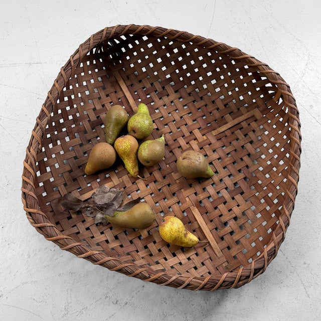 1960s Shōwa Japanese Bamboo Baskets, 1950 For Sale - Image 5 of 10