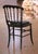 Wood Napoleon III French Ebonized Side Chair With Gilt Decoration and Leather Seat For Sale - Image 7 of 8