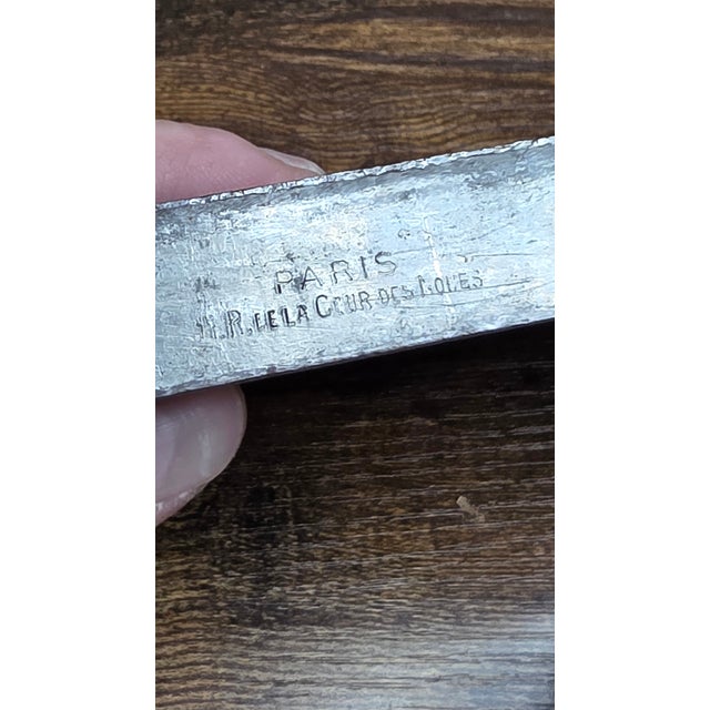 Antique French Nickel-Plated 12-Cavity Pastry Mold For Sale - Image 18 of 18