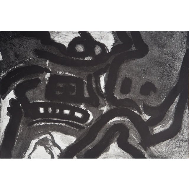 Modern Bengt Lindstrom, Abstract Symbols, Original Engraving For Sale - Image 3 of 5