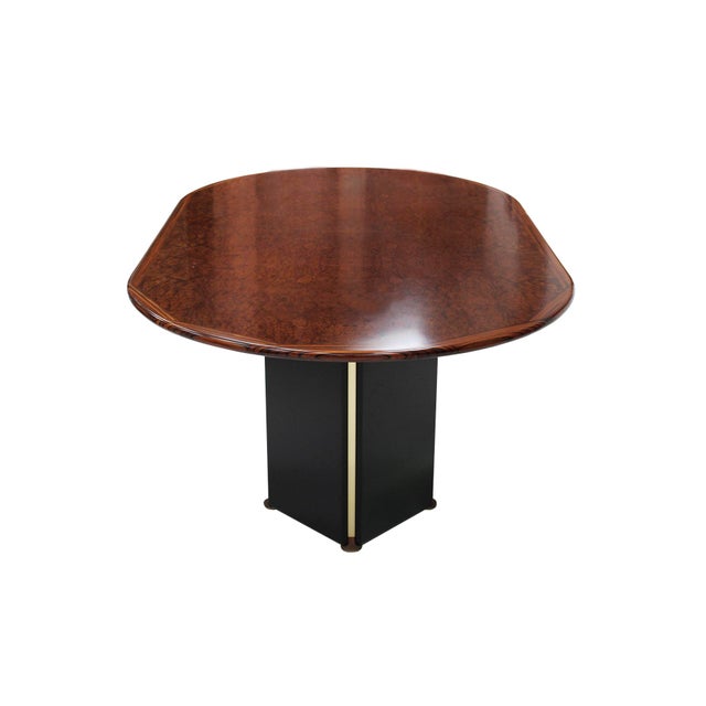 Afra & Tobia Scarpa Mid-Century Modern Mod Artona Table in Wood and Leather by Afra & Tobia Scarpa for Maxalto, 1970s For Sale - Image 4 of 12