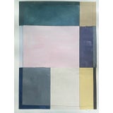 Image of "Lake Series" Contemporary Original Abstract Landscape Acrylic Painting by Bryan Young For Sale