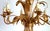 Gilded Metal 6-Light Chandelier by Hans Kögl, 1970s For Sale - Image 13 of 14