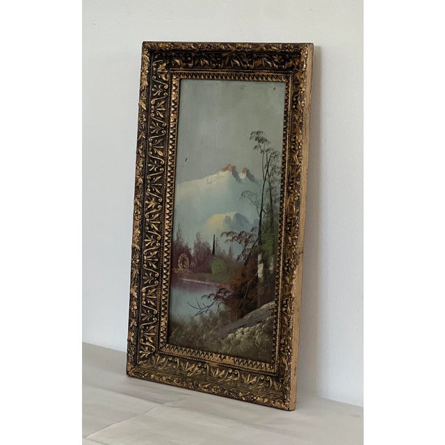 Mid-Century Modern Vintage Framed Art For Sale - Image 3 of 7