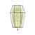 Stunning set of 4 mid-century modern wall lights/sconces from limburg, germany's leading glasswork, renowned for its...