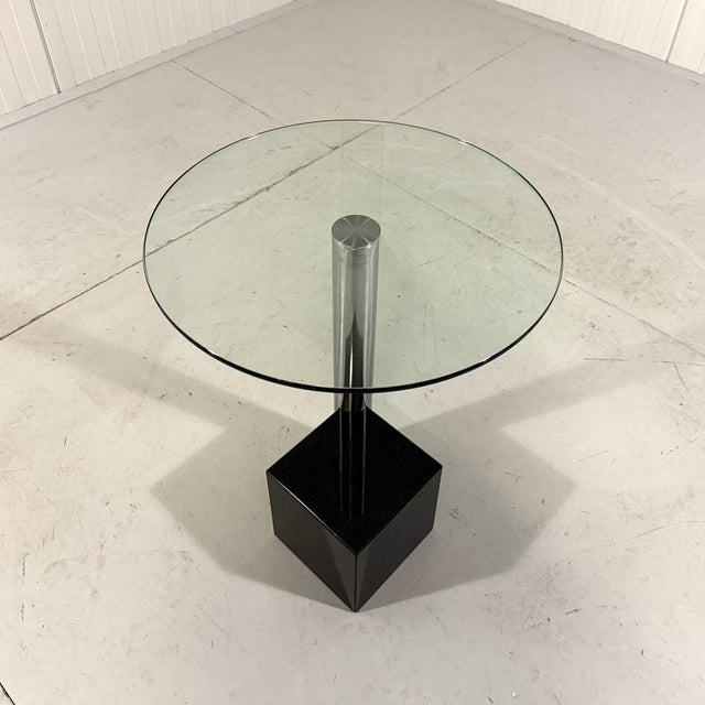 1980s Vintage Dutch HK-2 Side Table by Hank Kwint for Metaform, 1980s For Sale - Image 5 of 18
