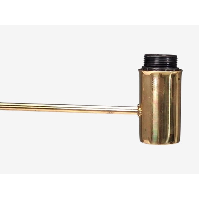 Hans-Agne Jakobsson, Large Adjustable Table Lamp, Polished Brass, Sweden, 1960s For Sale - Image 11 of 16