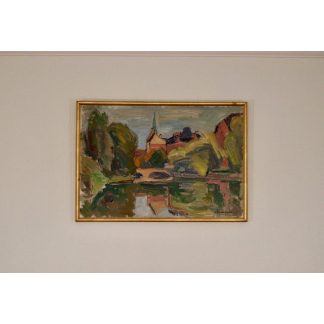 Harry Thomander, Hrebro, 1960s, Oil on Canvas, Framed For Sale - Image 4 of 16