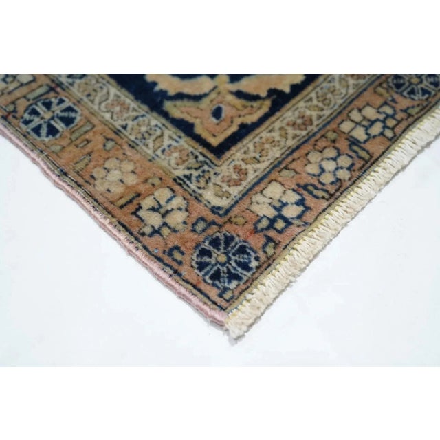 19th Century Antique Mohtasham Kashan Rug 6'11'' X 10'2'' For Sale - Image 5 of 11