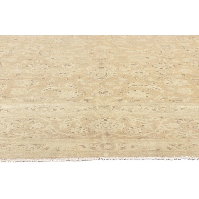 Mid 20th Century Vintage Persian Tabriz Rug W/Antebellum Charm - 09’11 X 12’10. For Sale - Image 4 of 9