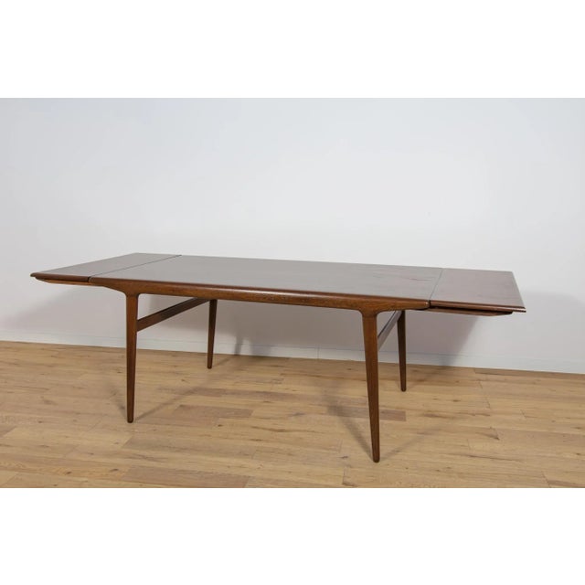 Mid-Century Modern Teak Dining Table by Johannes Andersen for Uldum Mobelfabrik, 1960s For Sale - Image 12 of 18