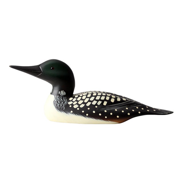 Vintage Wood Loon Decoy Chairish